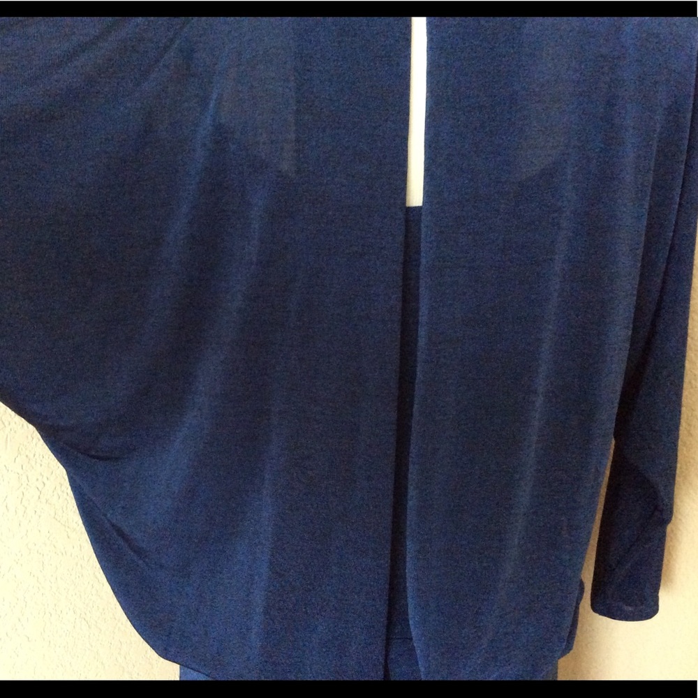 White House Black Market dress long sleeves open back cocktail dress - Picture 6 of 7